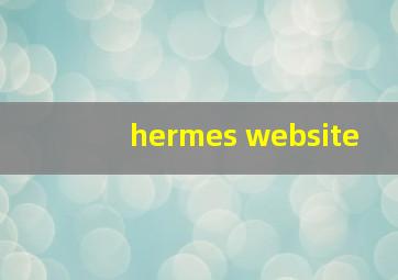 hermes website